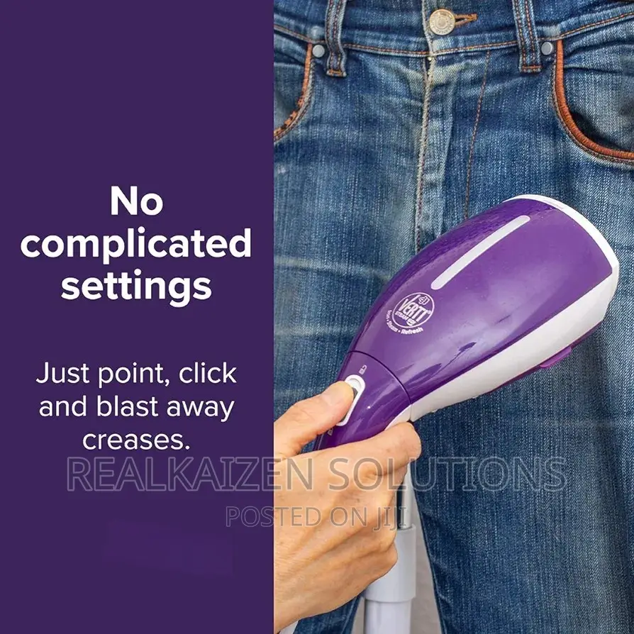 UK VERTI STEAM GO Foldable Light Weight Clothes Steamer
