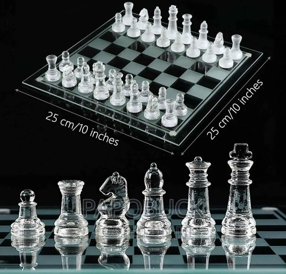 Traditional Glass Chess