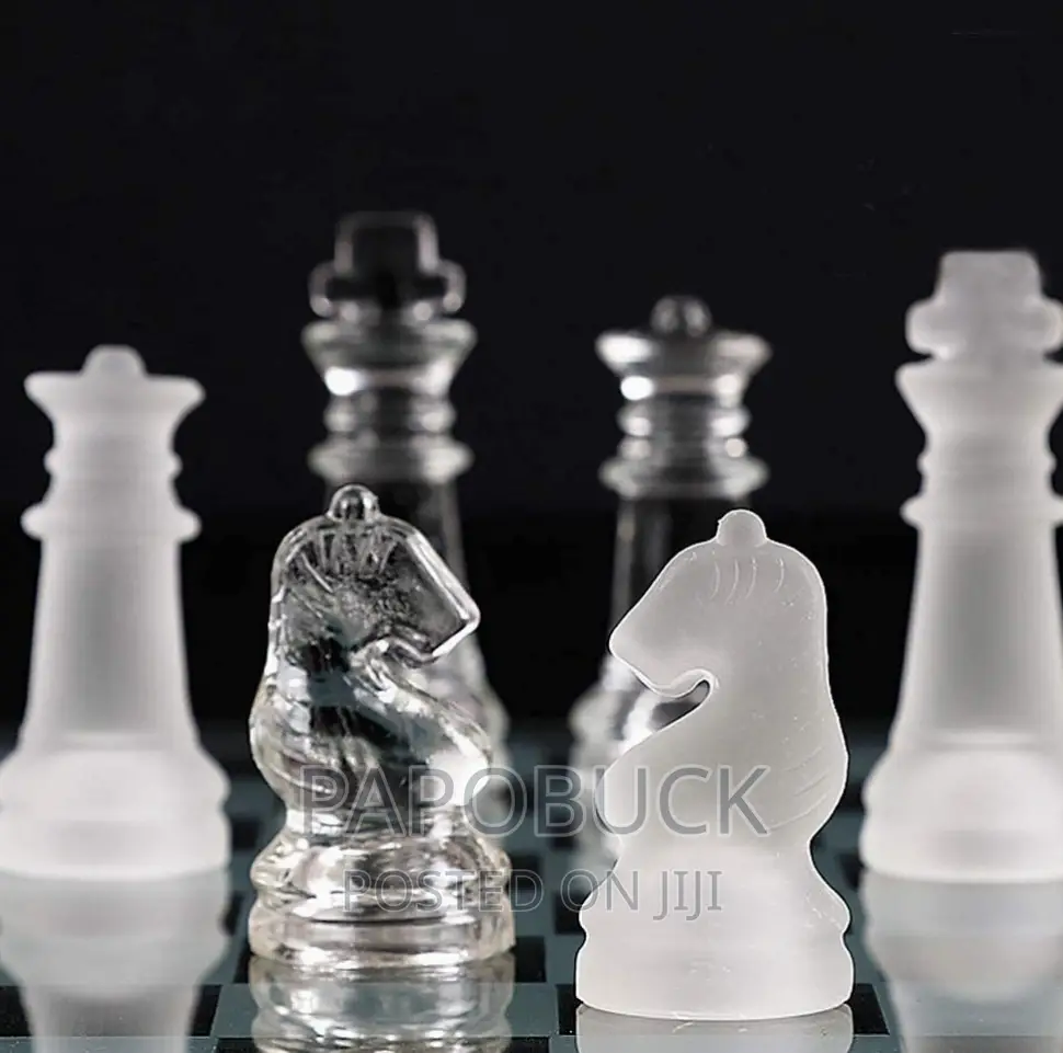 Traditional Glass Chess