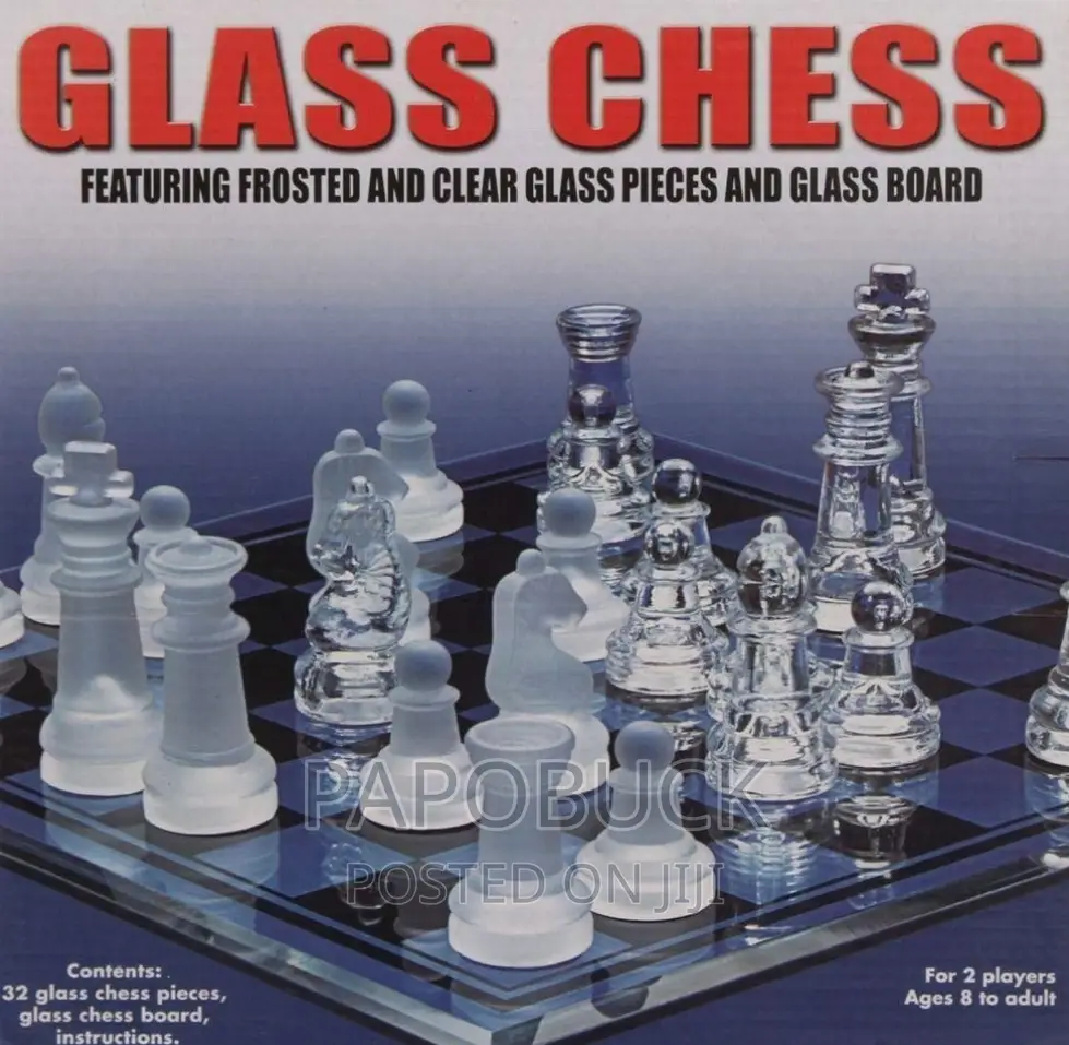 Traditional Glass Chess