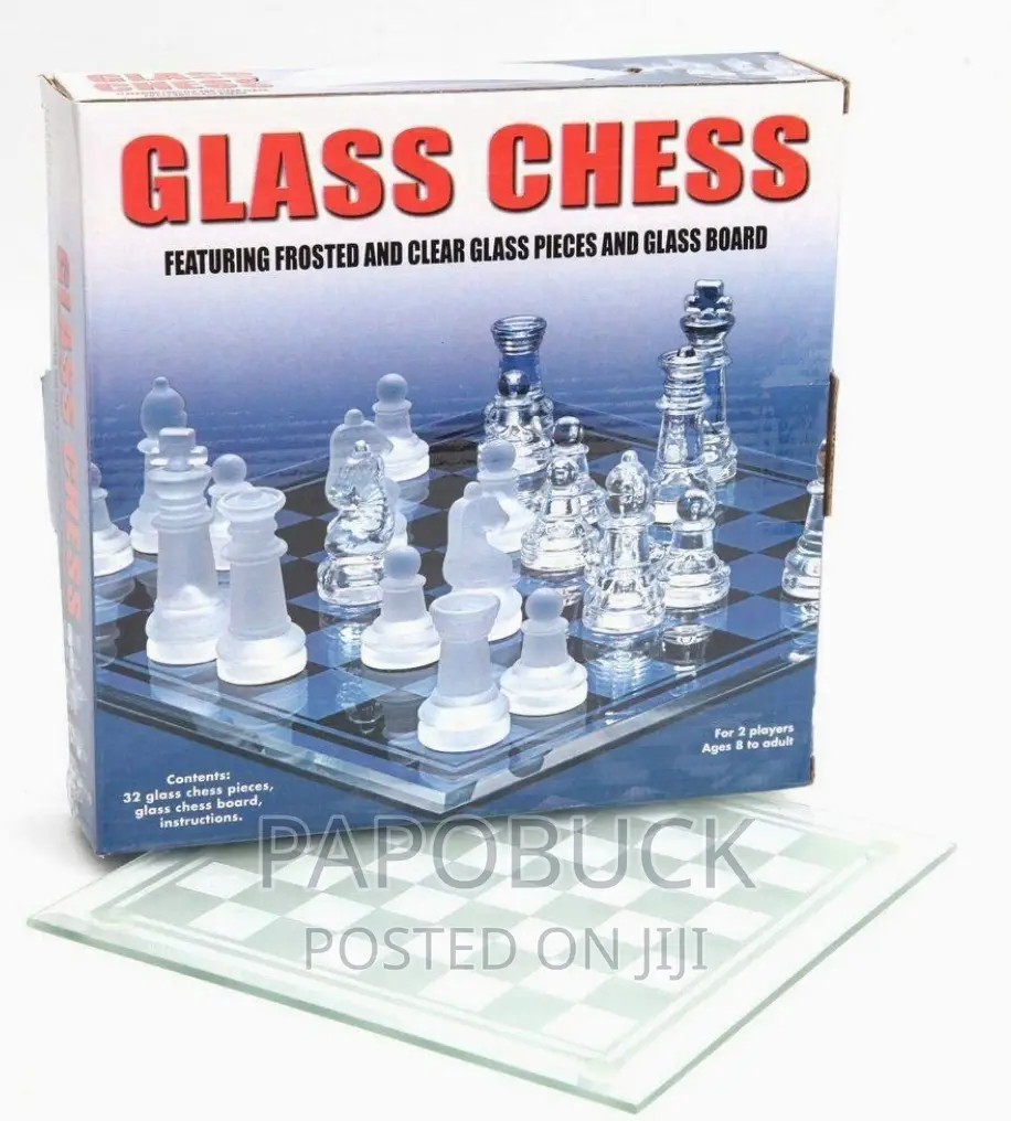 Traditional Glass Chess