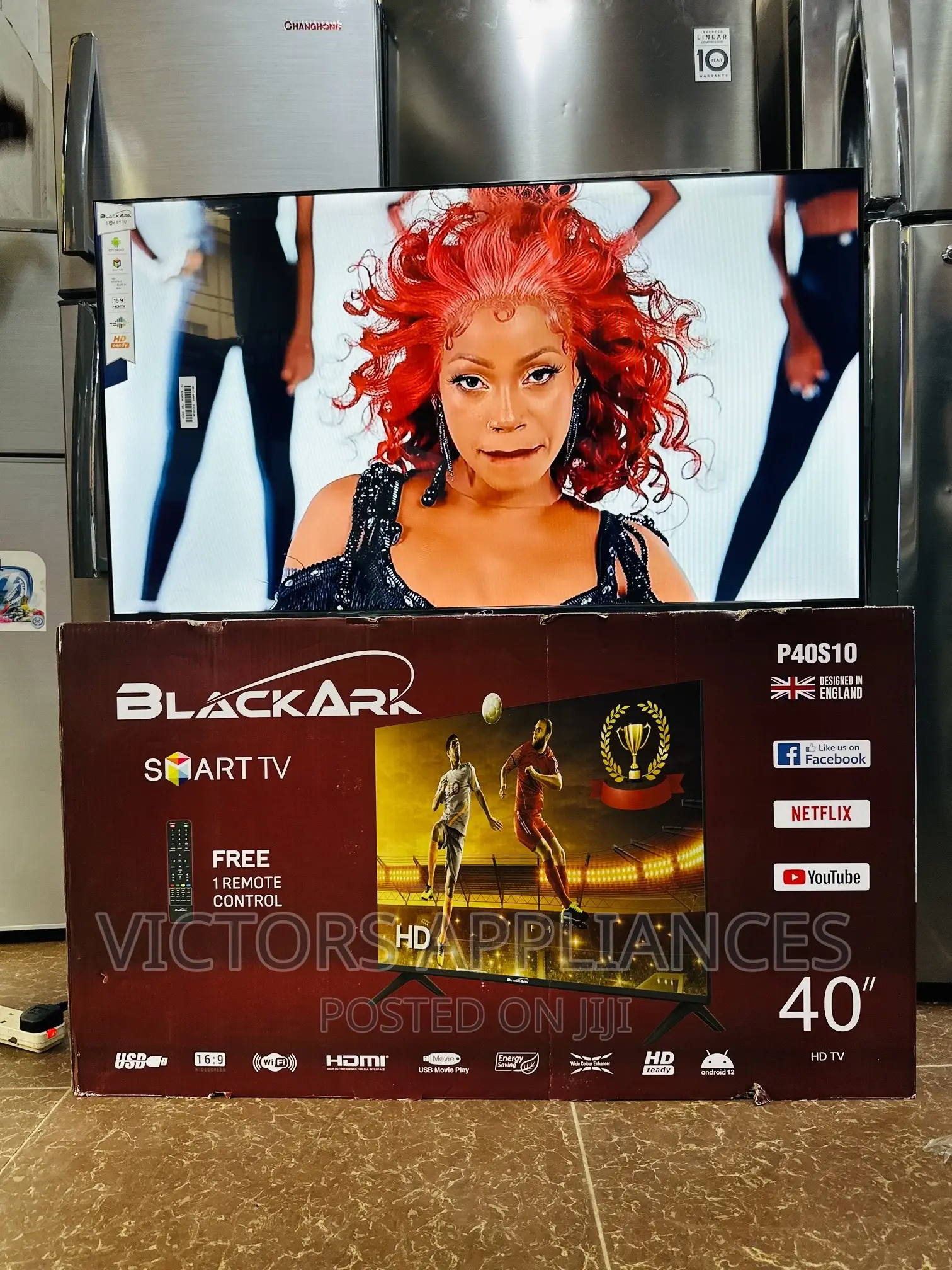 40” Blackark Led Smart Tv