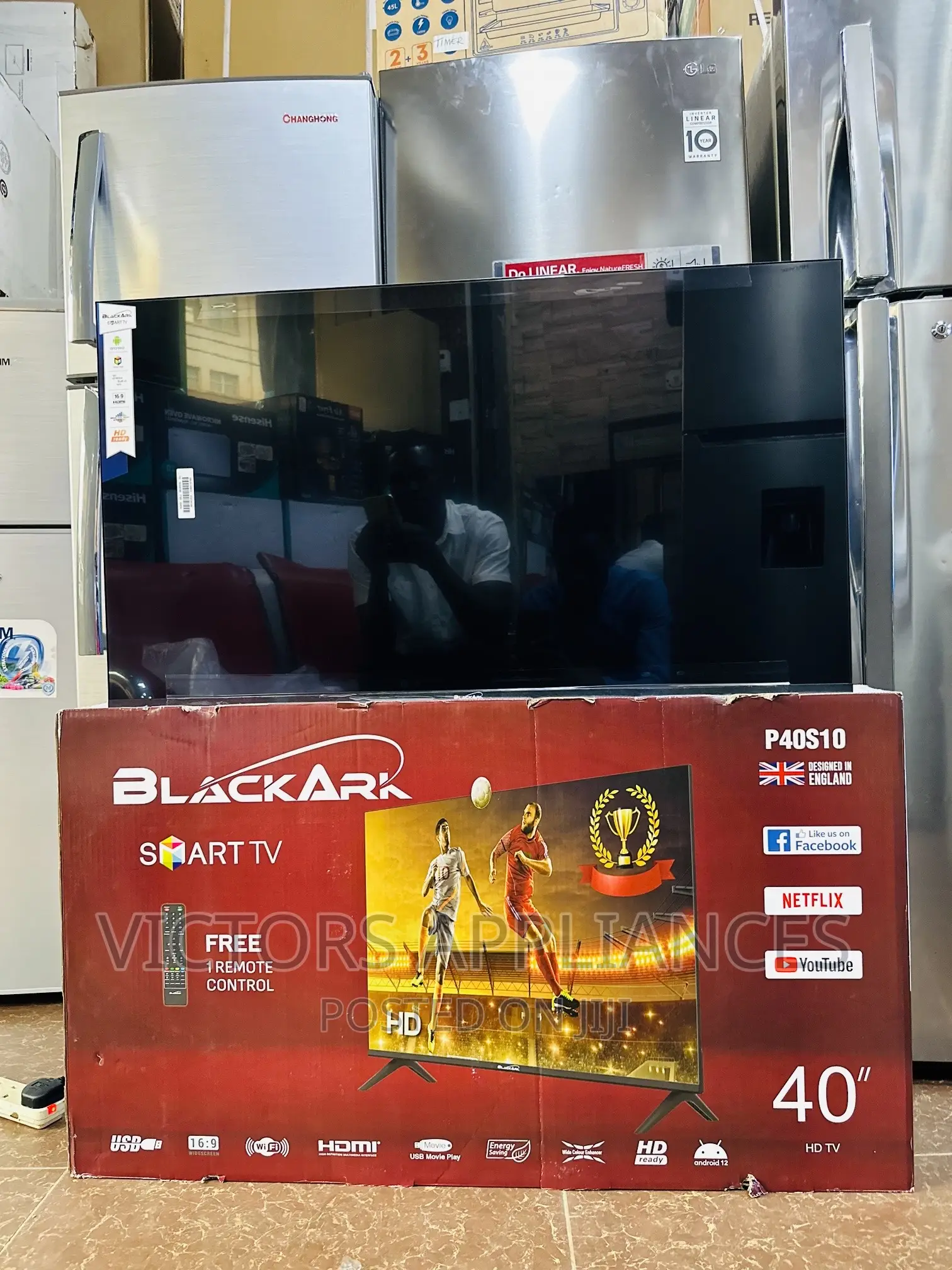 Blackark 40inch Led Digital Smart Tv
