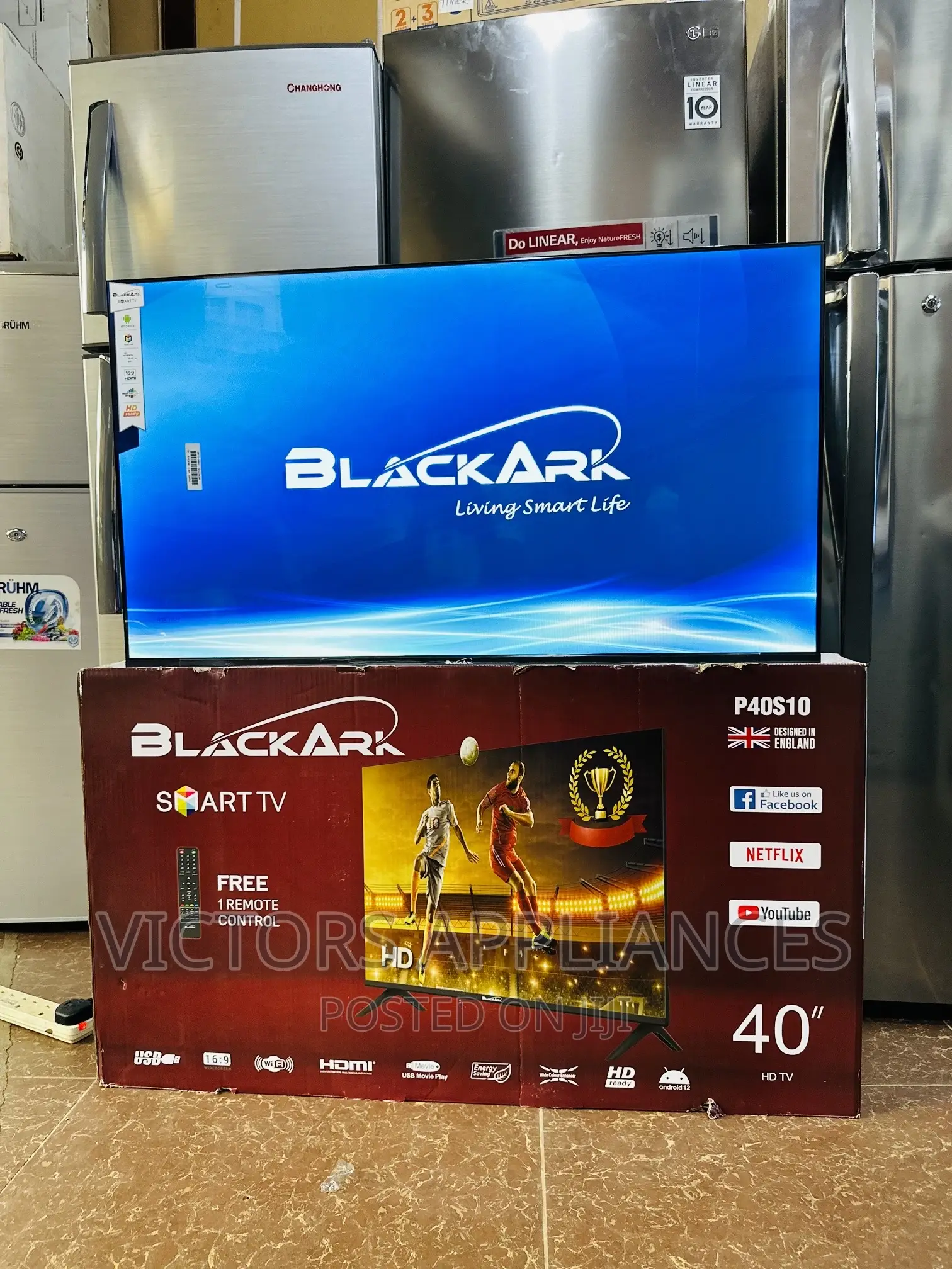 Blackark 40inch Led Digital Smart Tv