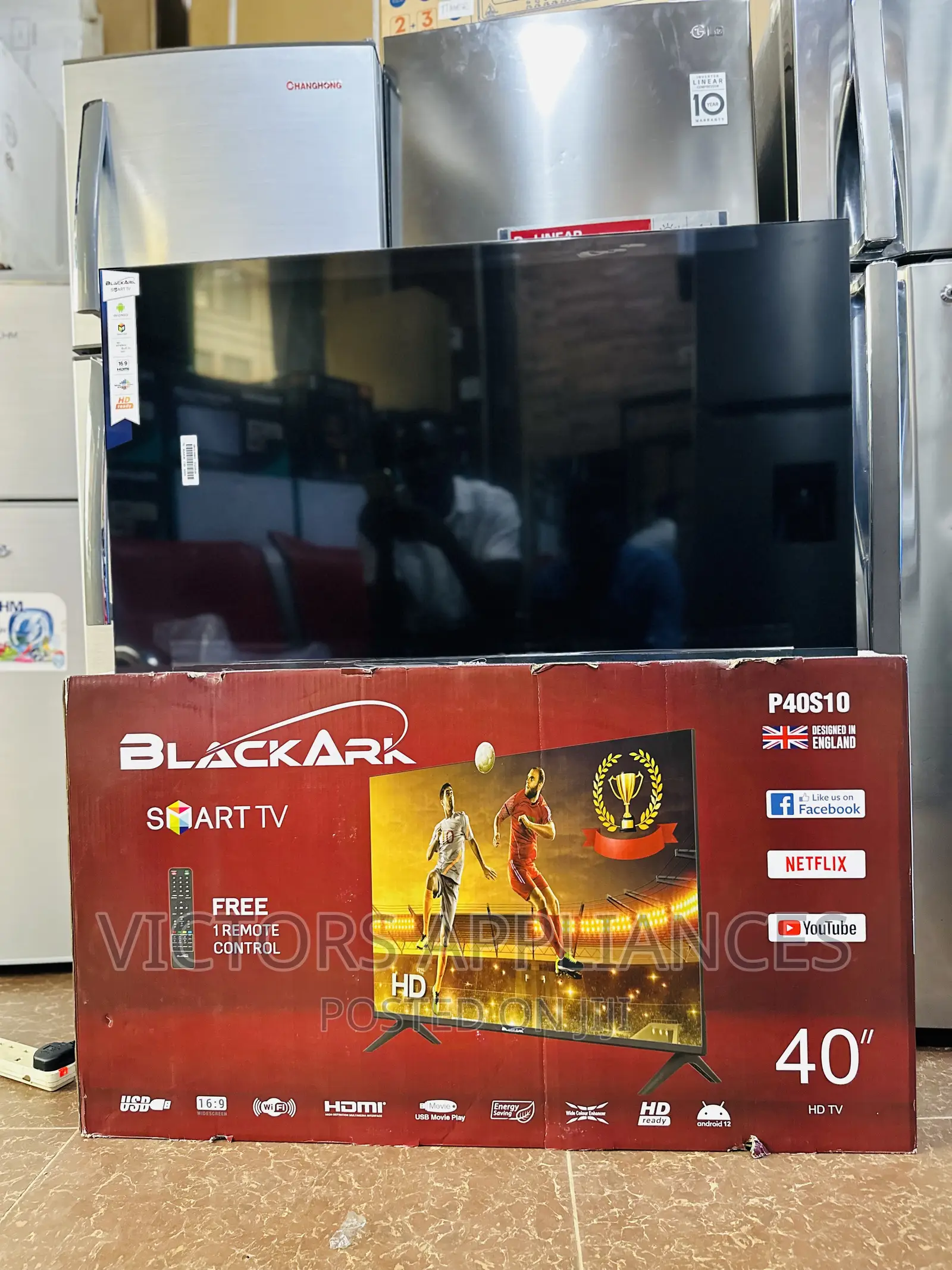 Blackark 40inch Led Digital Smart Tv