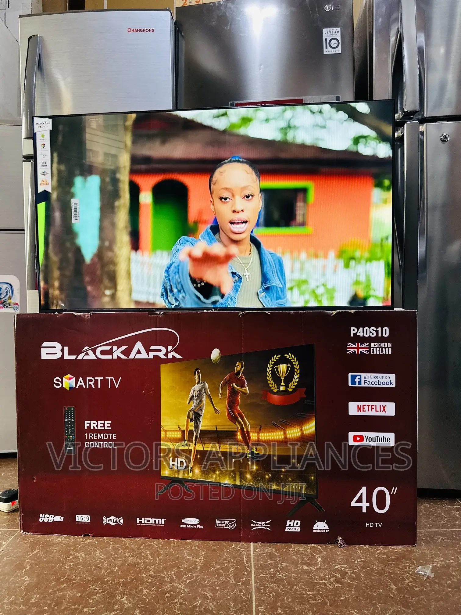 Blackark 40” Smart Tv Powered by Android