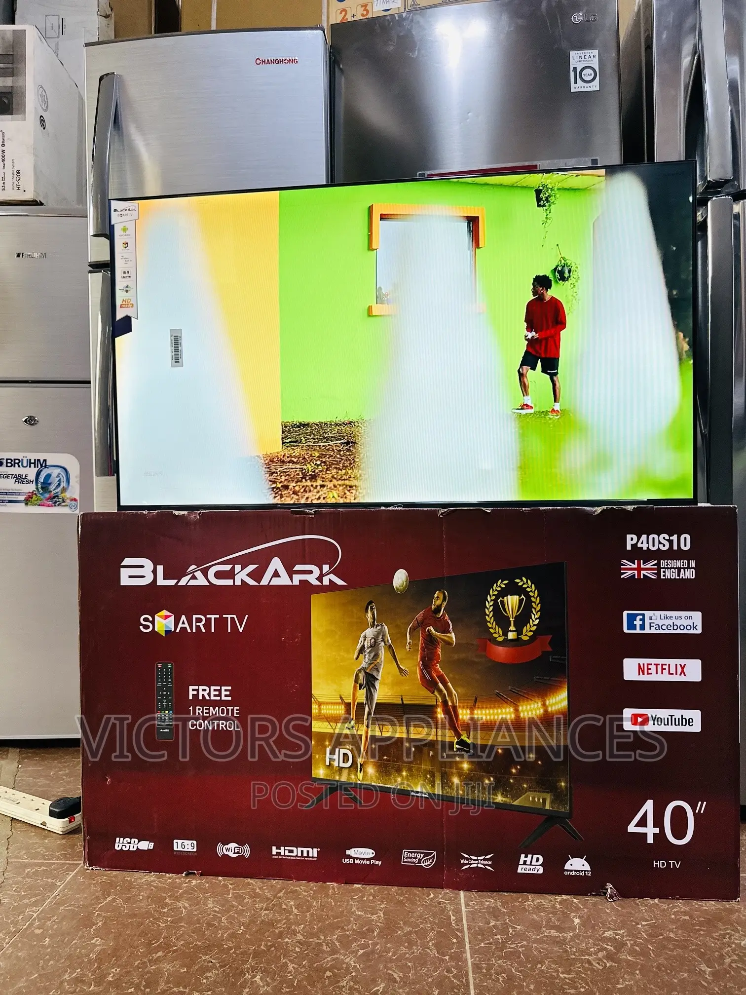 Blackark 40” Smart Tv Powered by Android