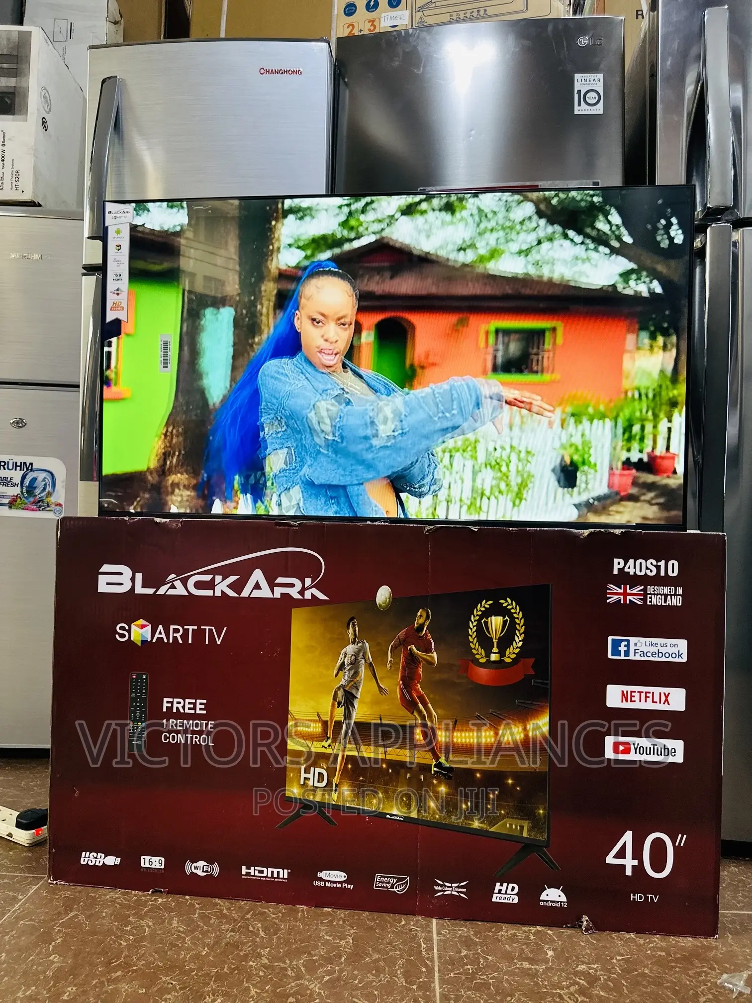 Blackark 40” Smart Tv Powered by Android