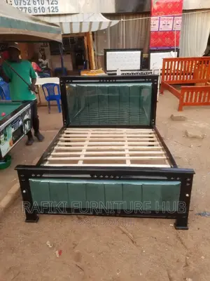 Leather Bed / 5by6 Bed / Wooden Bed / Best / Furniture