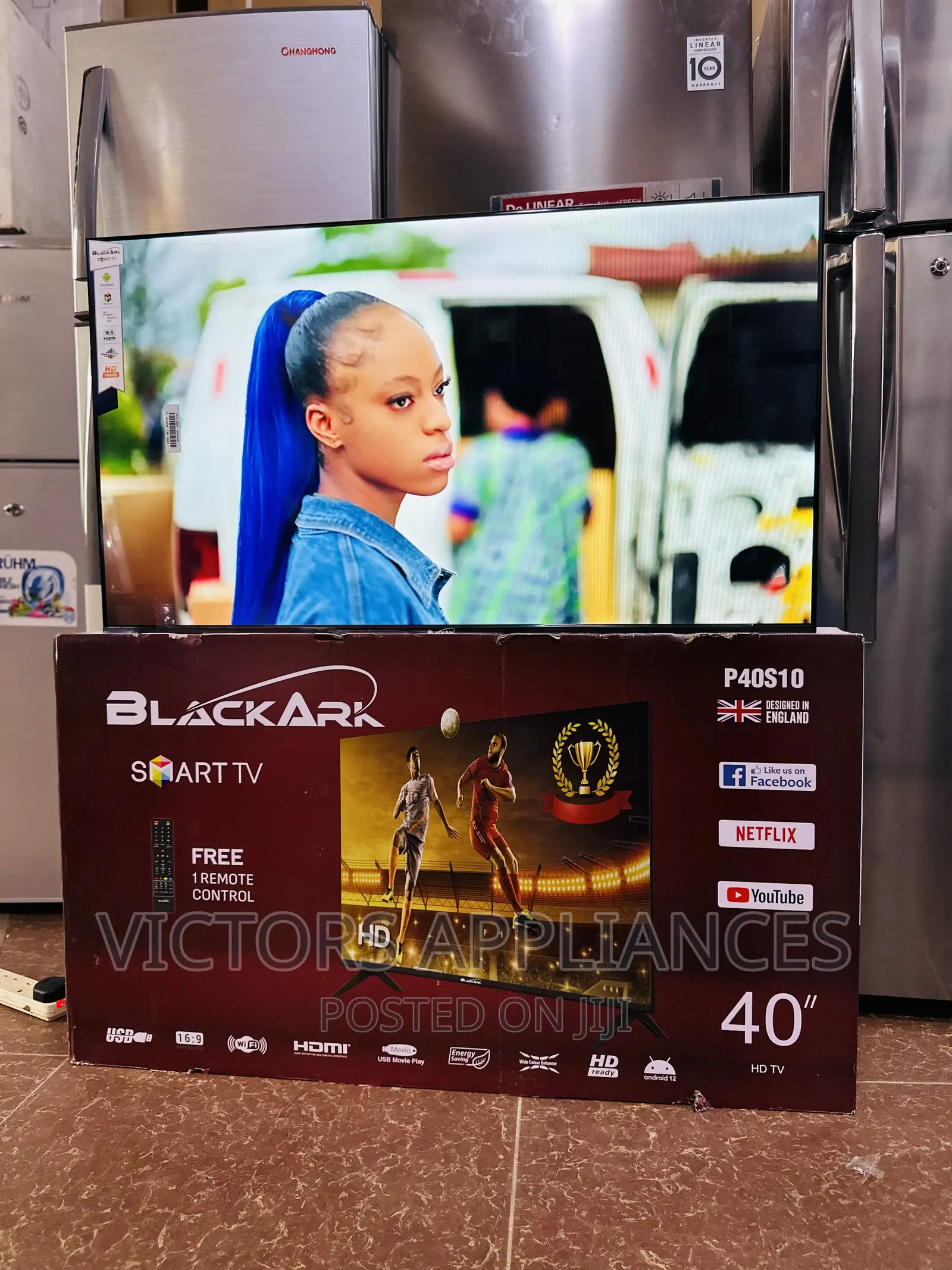 Blackark 40” Smart Tv Powered by Android Os