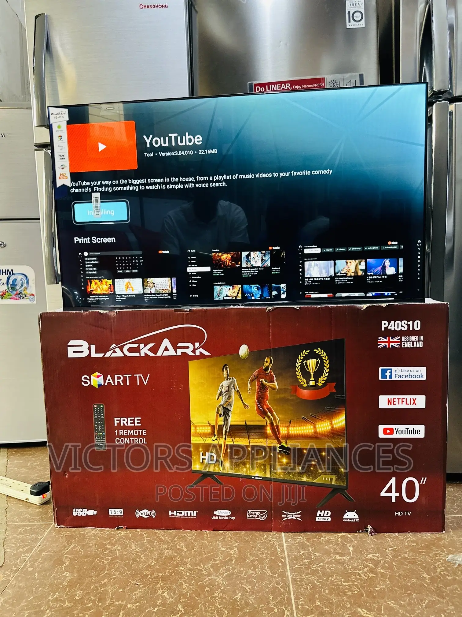 Blackark 40inches Smart Tv