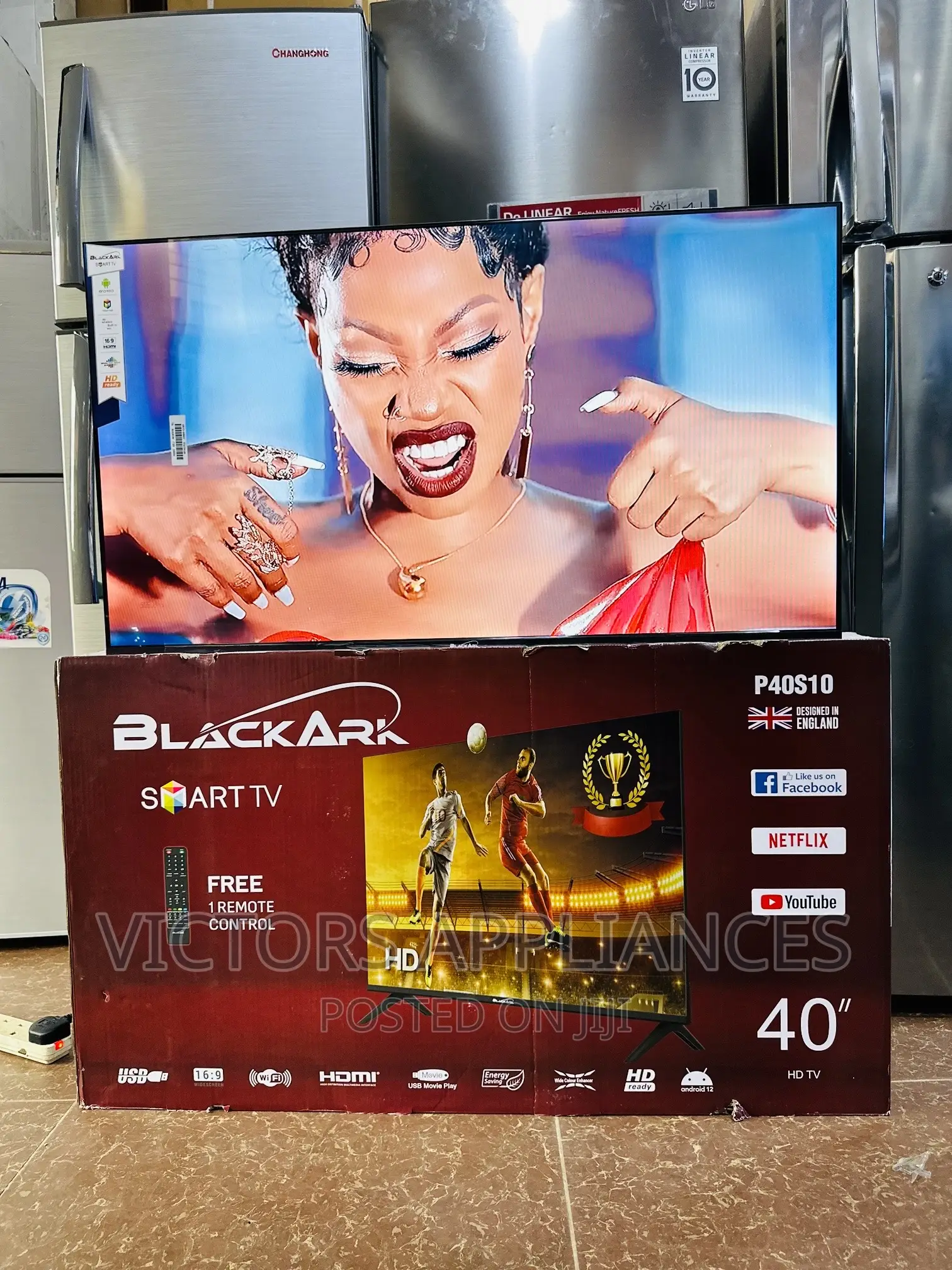 Blackark 40inches Smart Tv