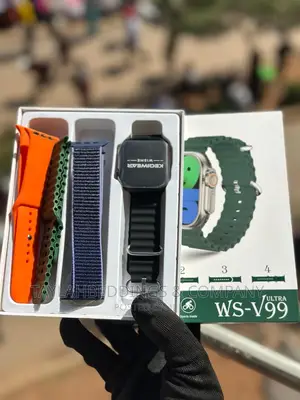 Ultra Smart Watch 2.0 Inch Full HD Display With Dual Strap