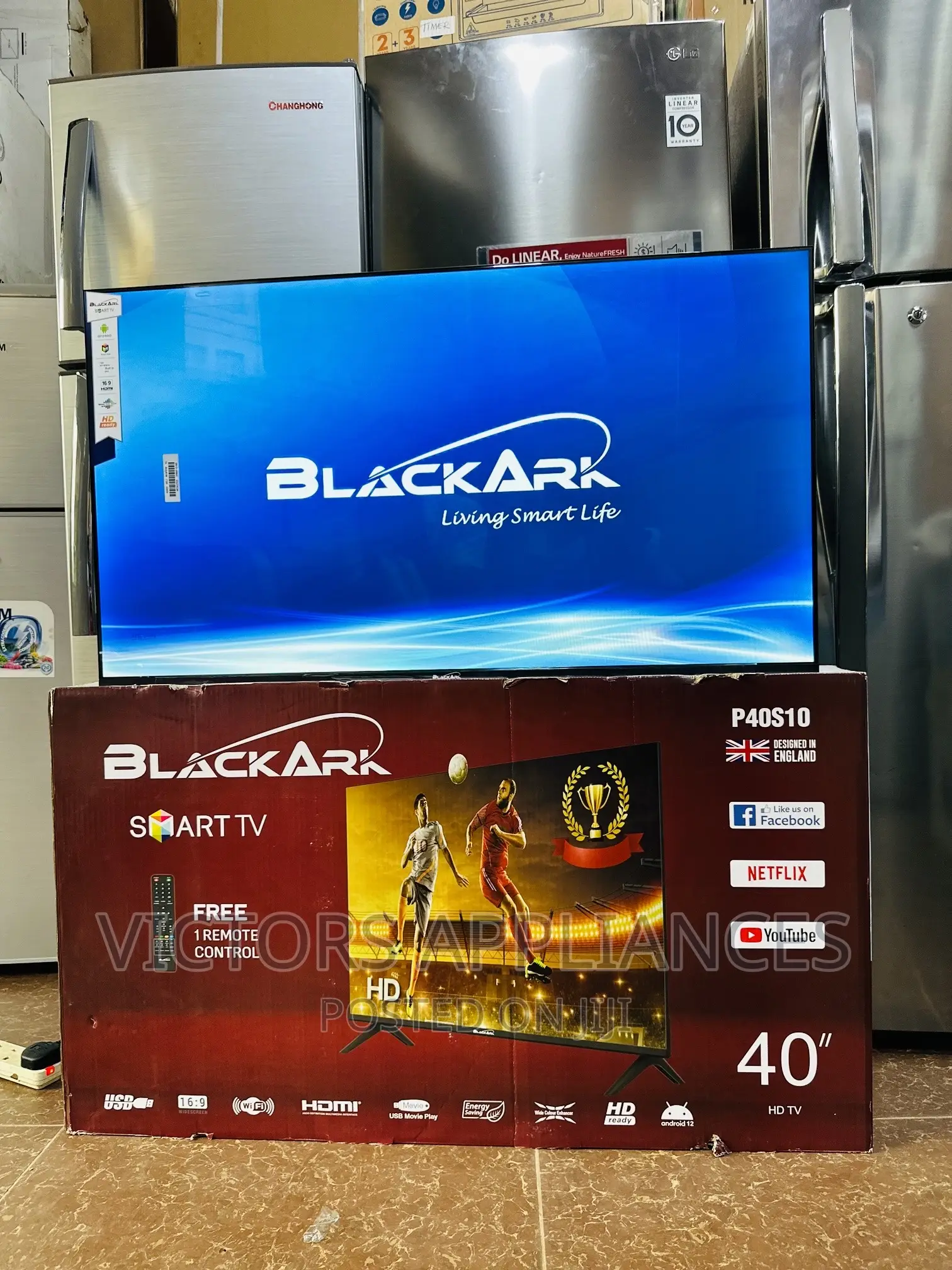 Blackark 40inches Android Smart TV