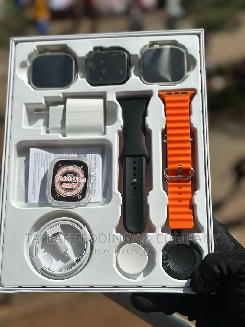 10 in 1 Smart Watch 49mm With Watch Cover, Bluetooth Calling