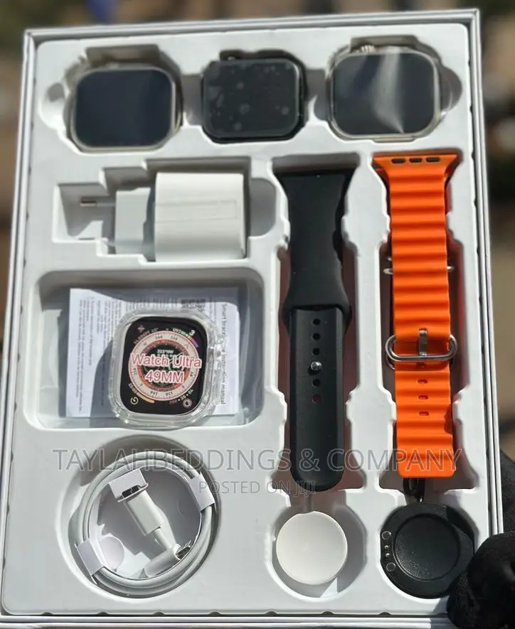10 in 1 Smart Watch 49mm With Watch Cover, Bluetooth Calling