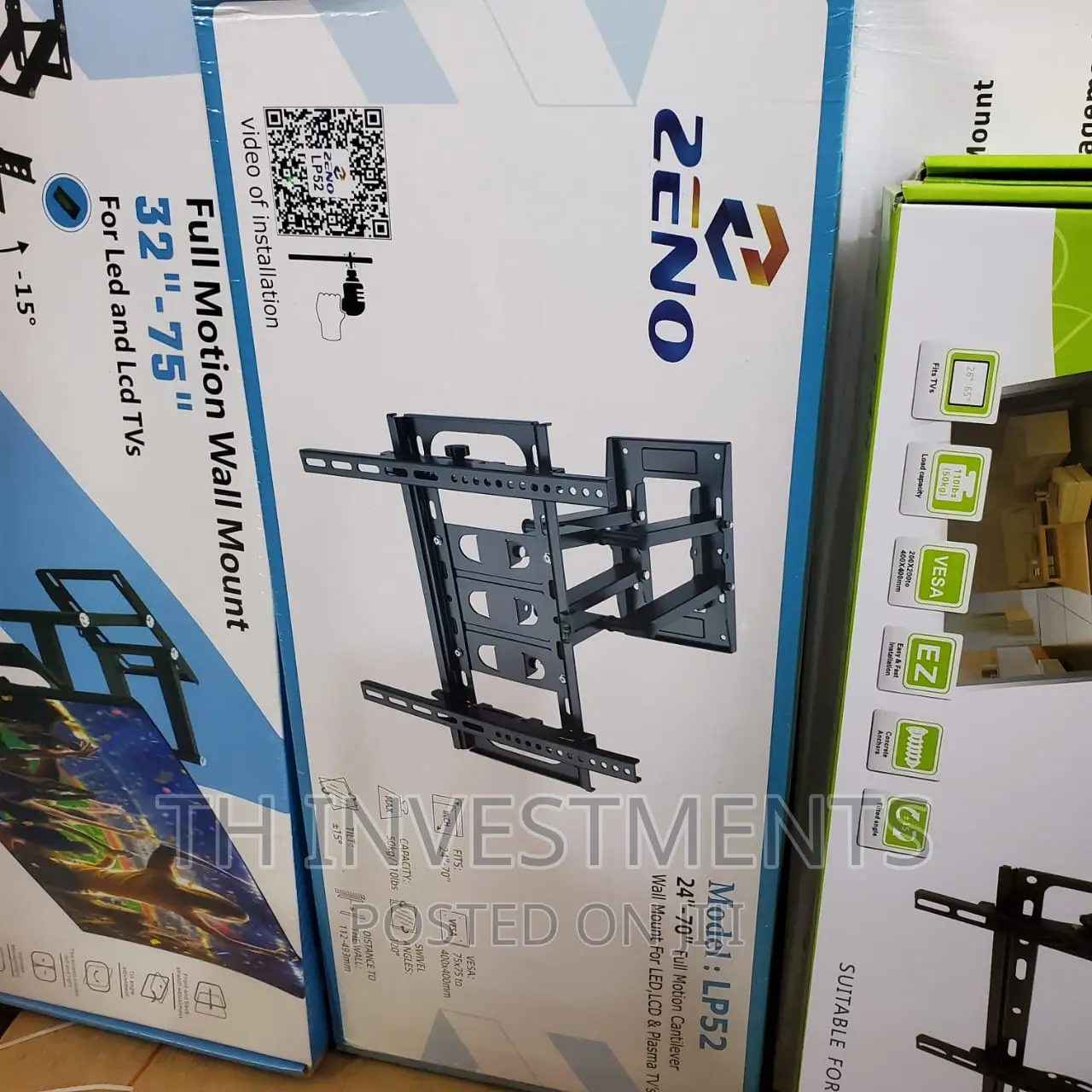 Full Motion Tv Wall Mount 24-70.