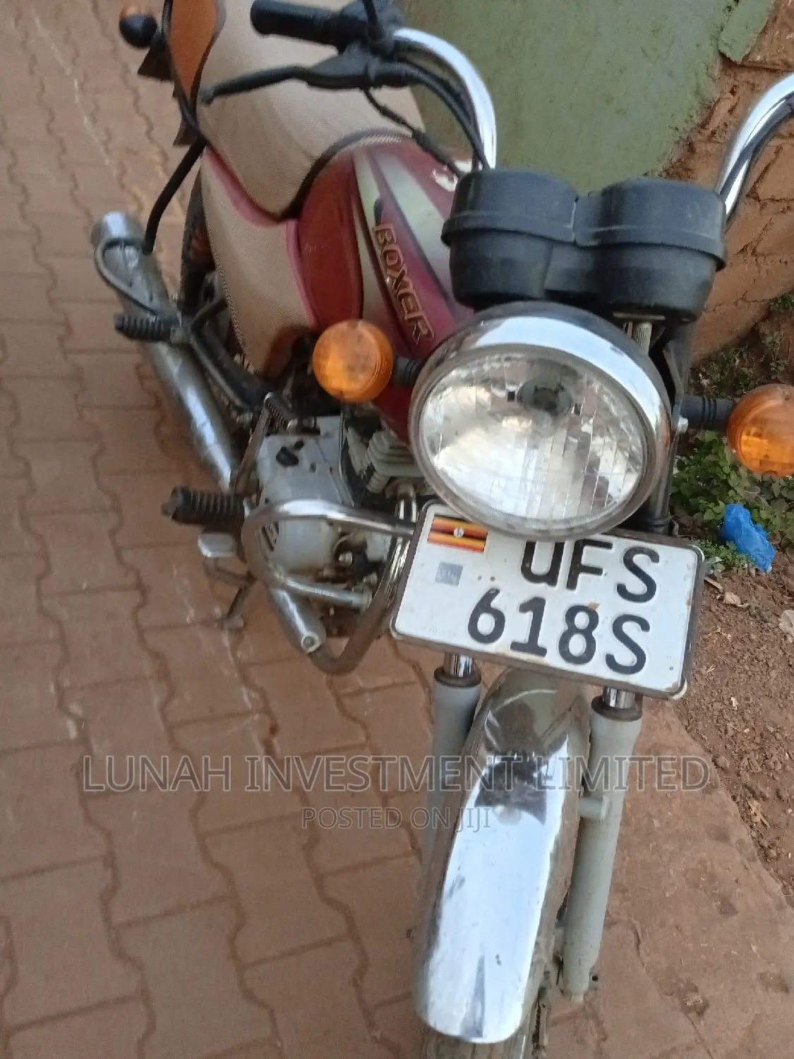 Bajaj Boxer 2023 Red