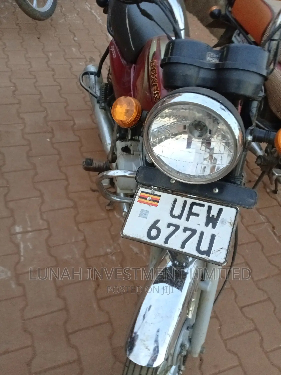 Bajaj Boxer 2023 Red