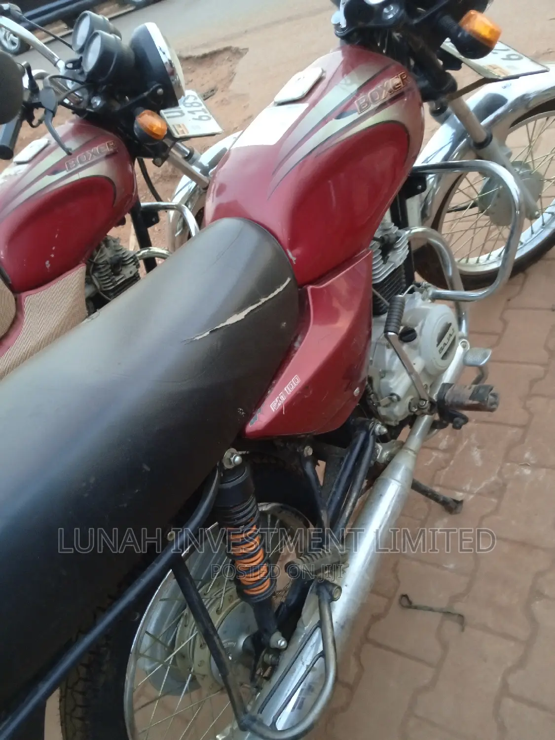 Bajaj Boxer 2023 Red