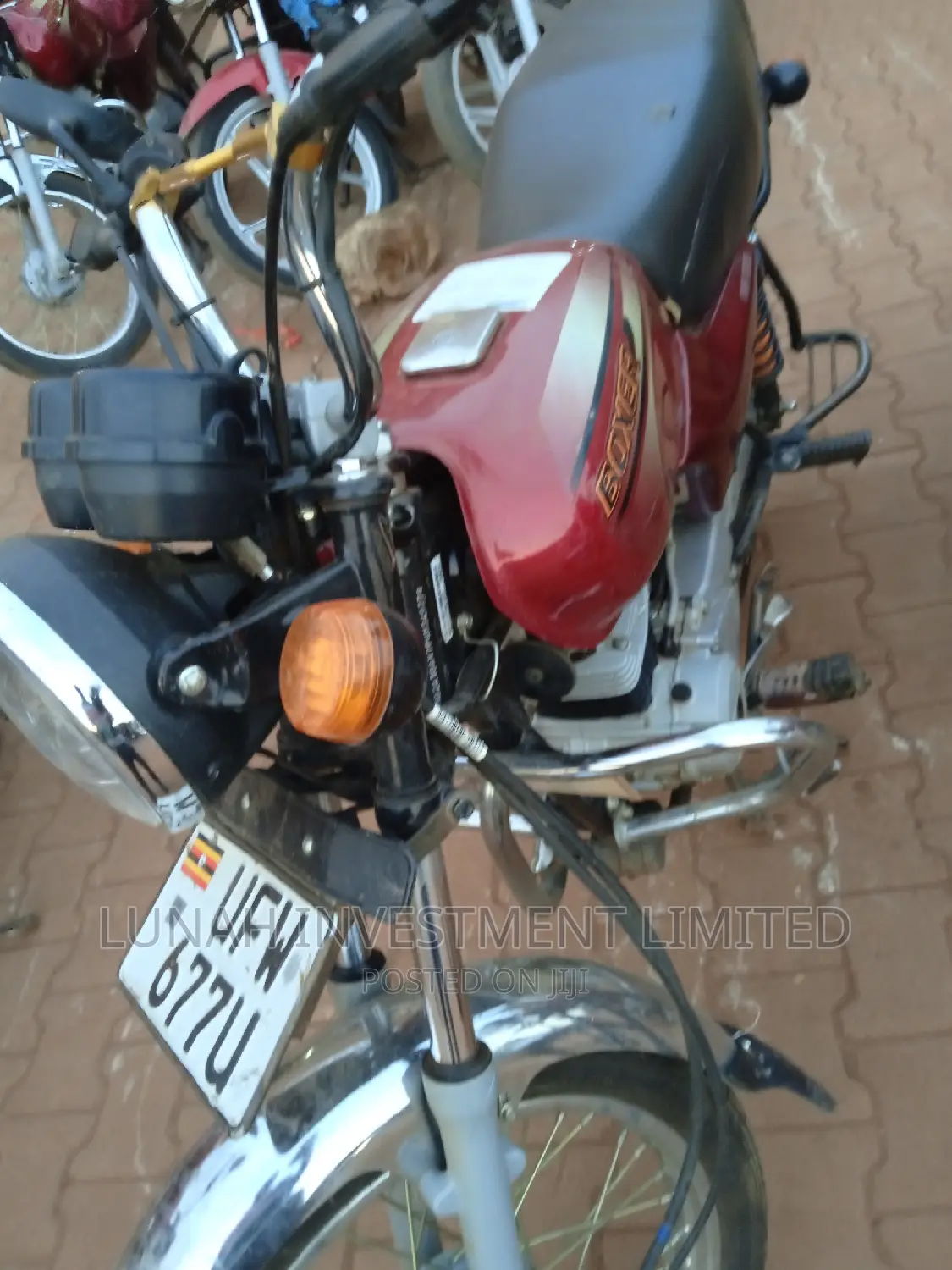 Bajaj Boxer 2023 Red