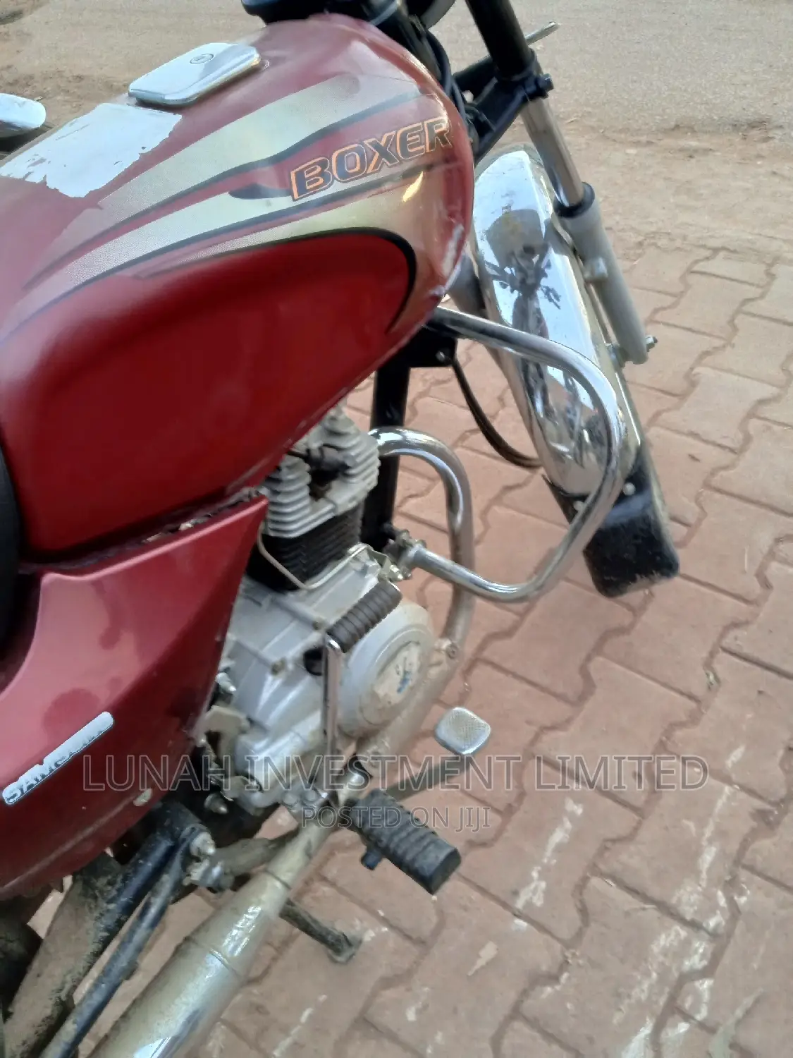 Bajaj Boxer 100 2024 Red