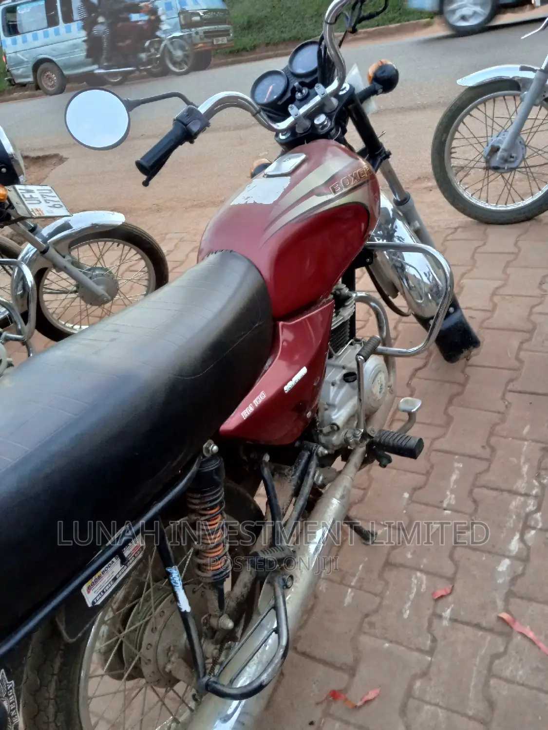 Bajaj Boxer 100 2024 Red