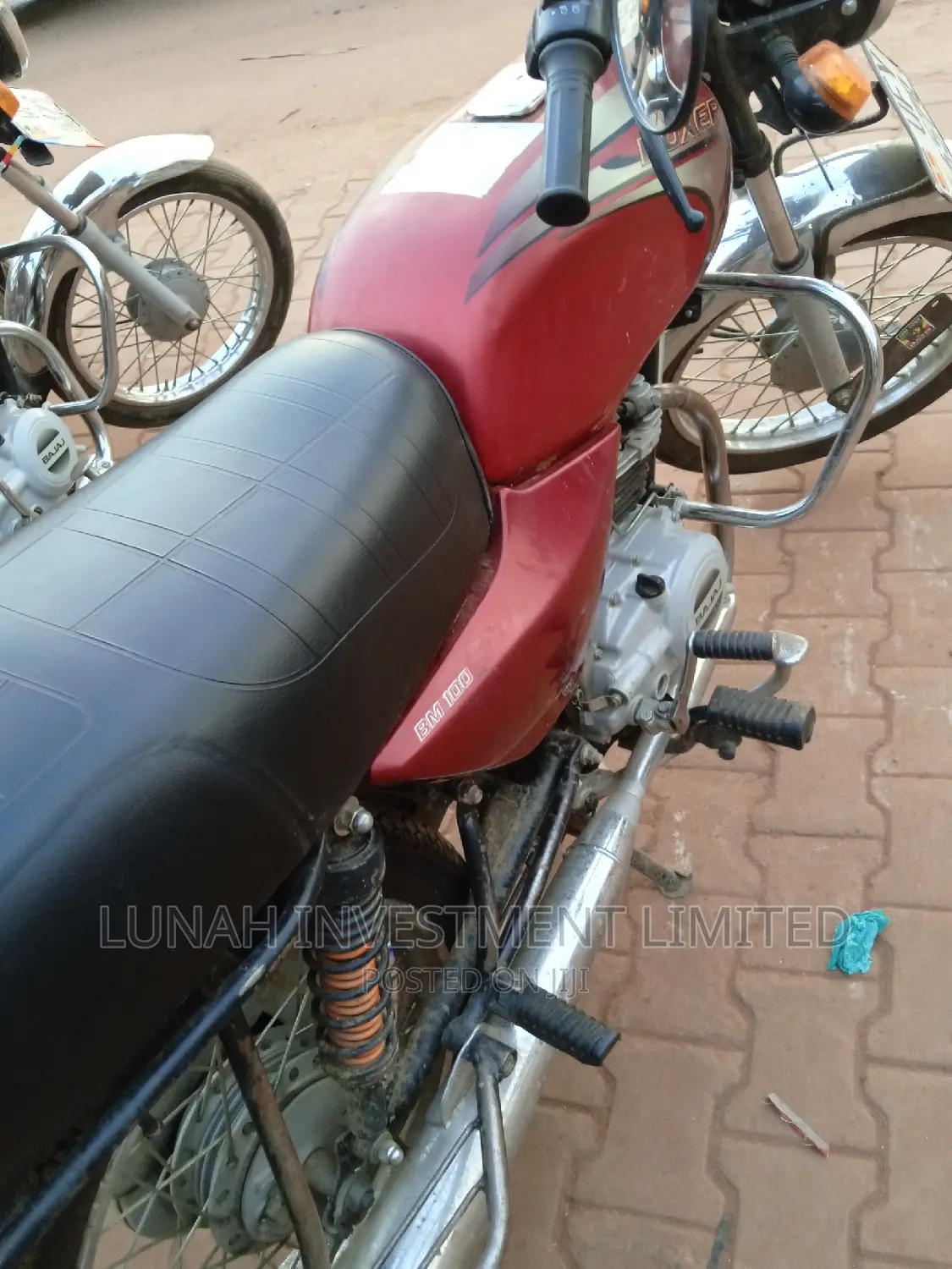 Bajaj Boxer 2024 Red