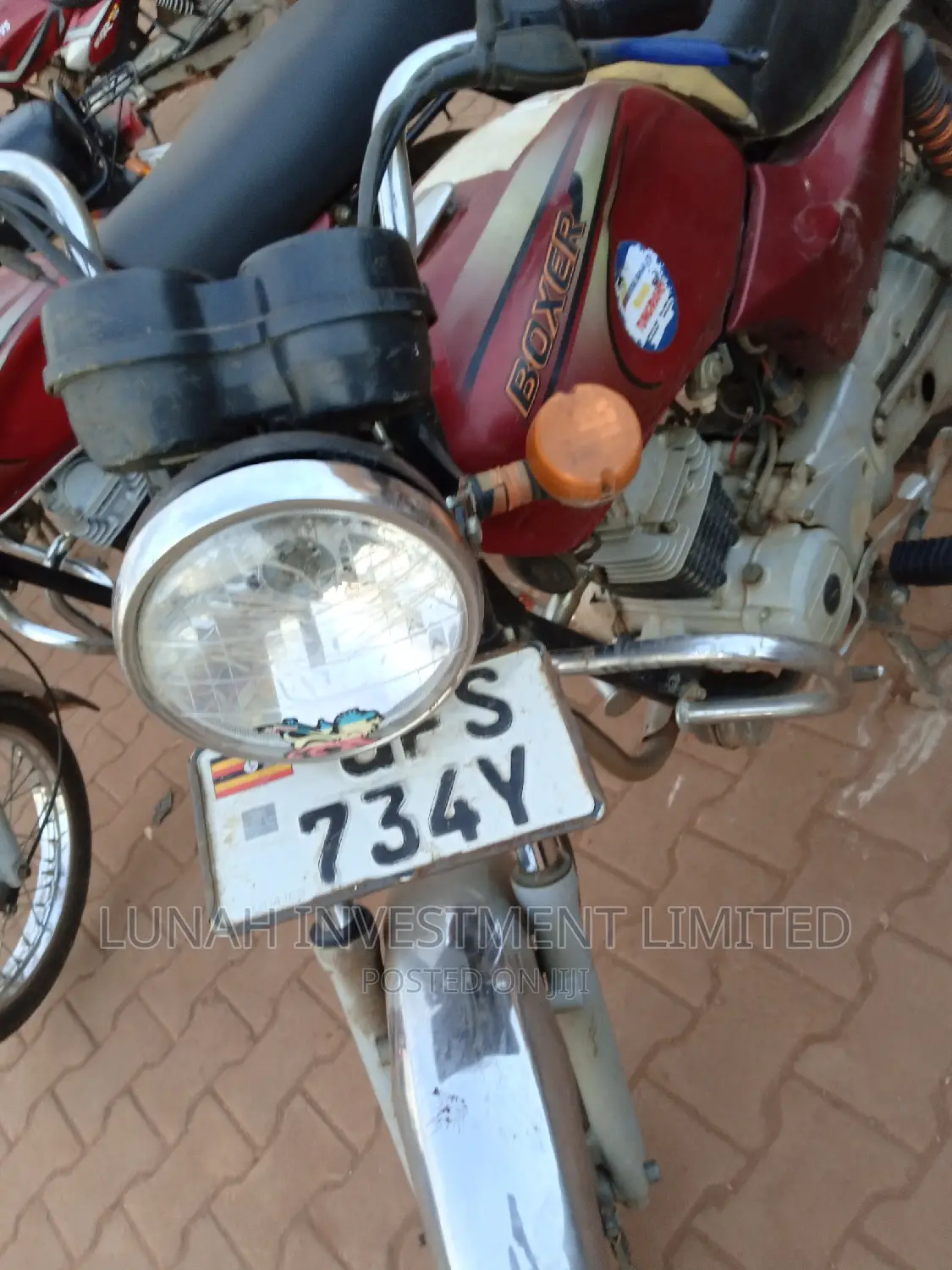 Bajaj Boxer 2023 Red