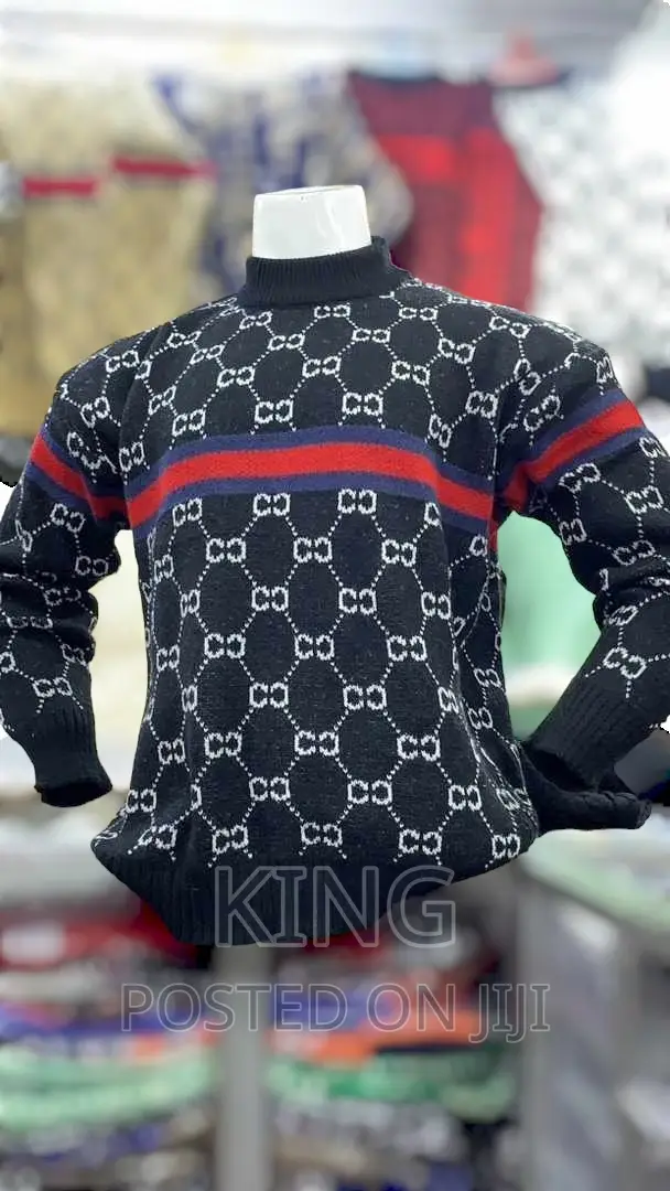 Black Chronic Sweater