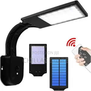 Set of 2 LED Solar Motion Lights Street Flood Sensor