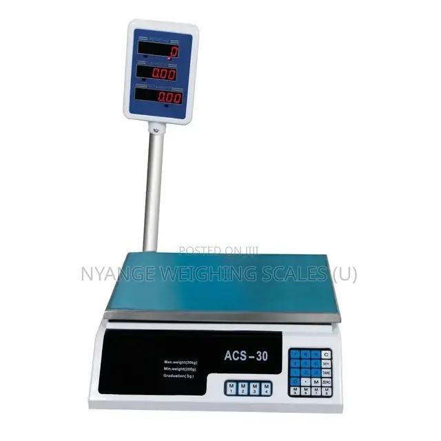 Multfunctional 30kg Commercial Price Computing Scales