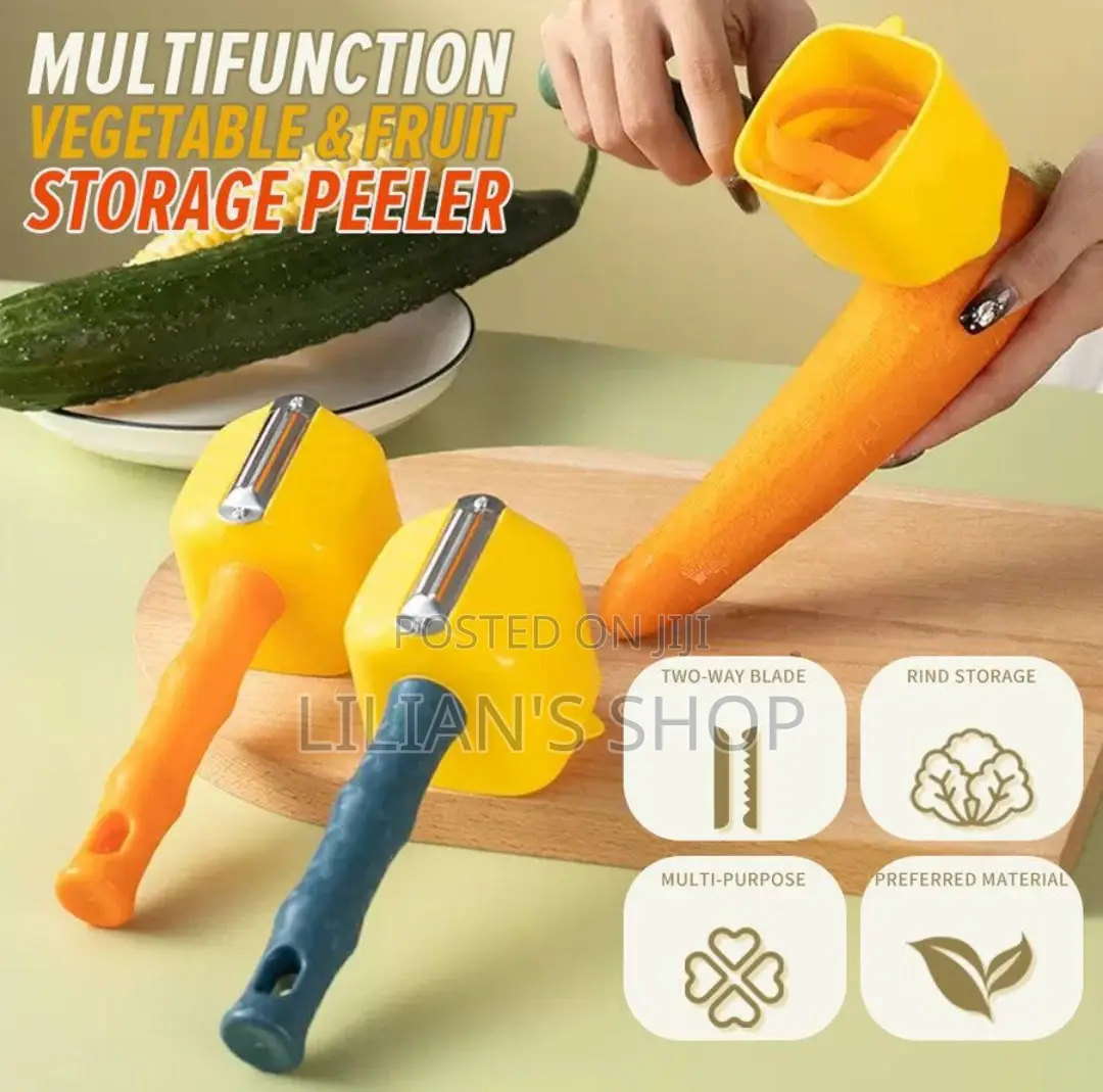 Multifunction Vegetable and Fruit Storage Peeler
