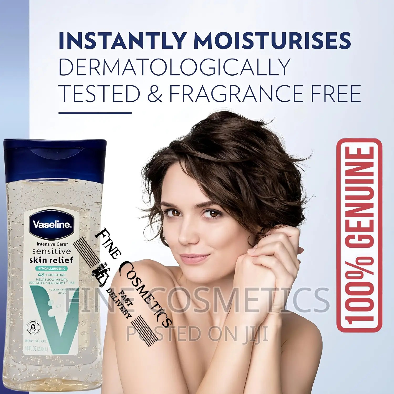 Vaseline Dry Skin Glowing Gels | Moisturising Body Oils.