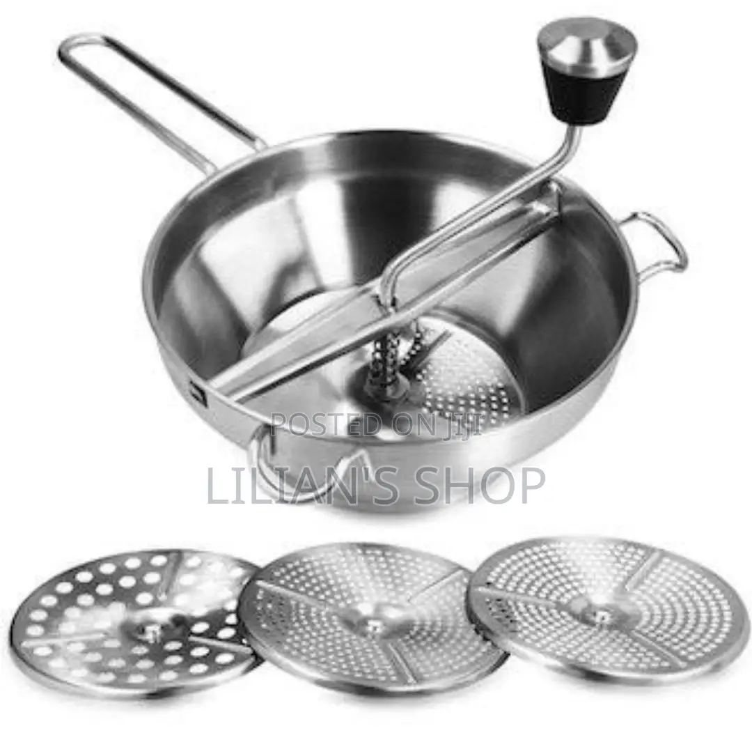 Potatoe Masher Food Mill for Straining Grating Fruits