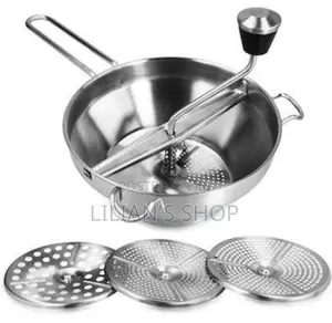 Potatoe Masher Food Mill for Straining Grating Fruits