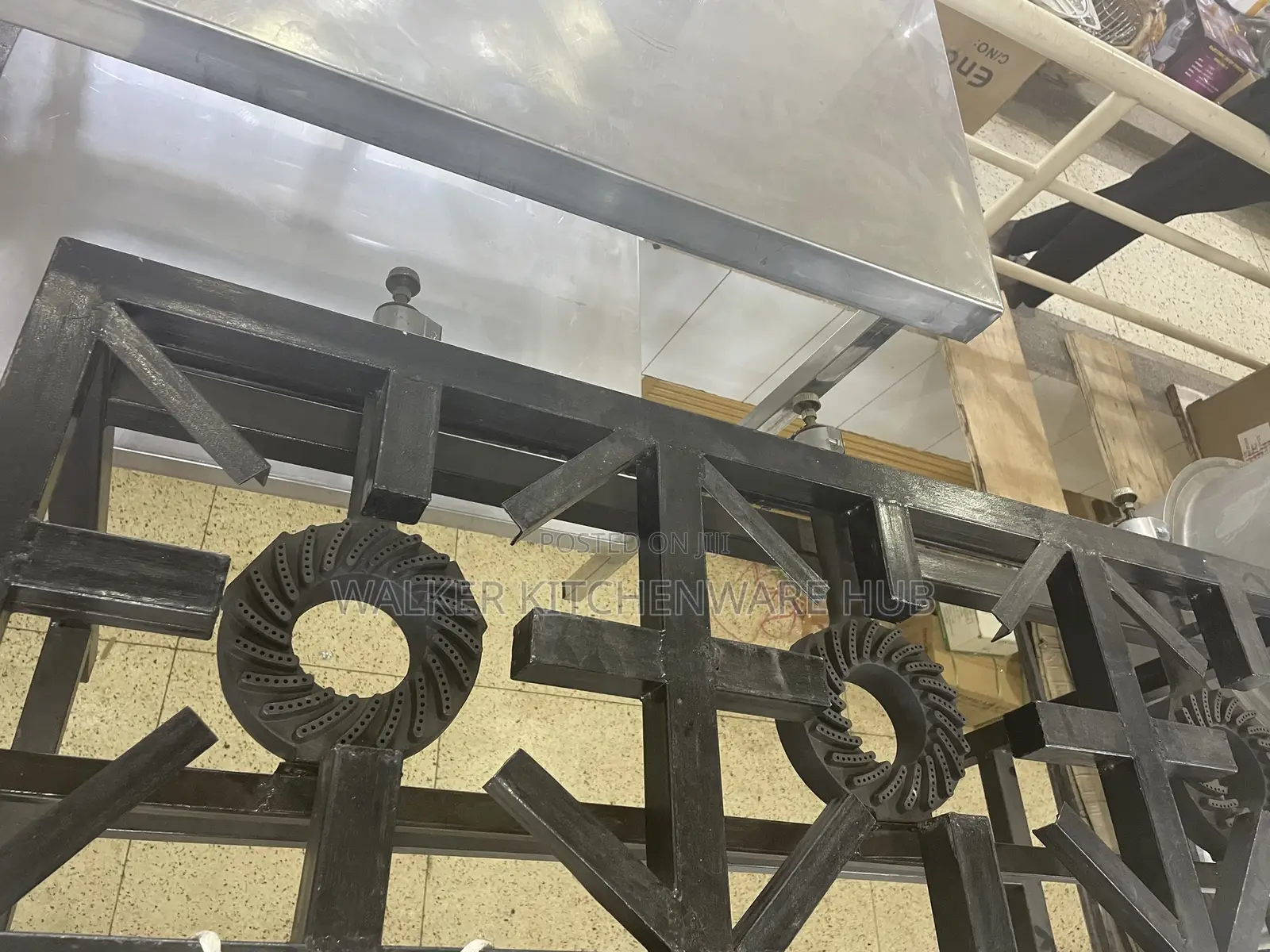 Tripple Burner Industrial Gas Stove