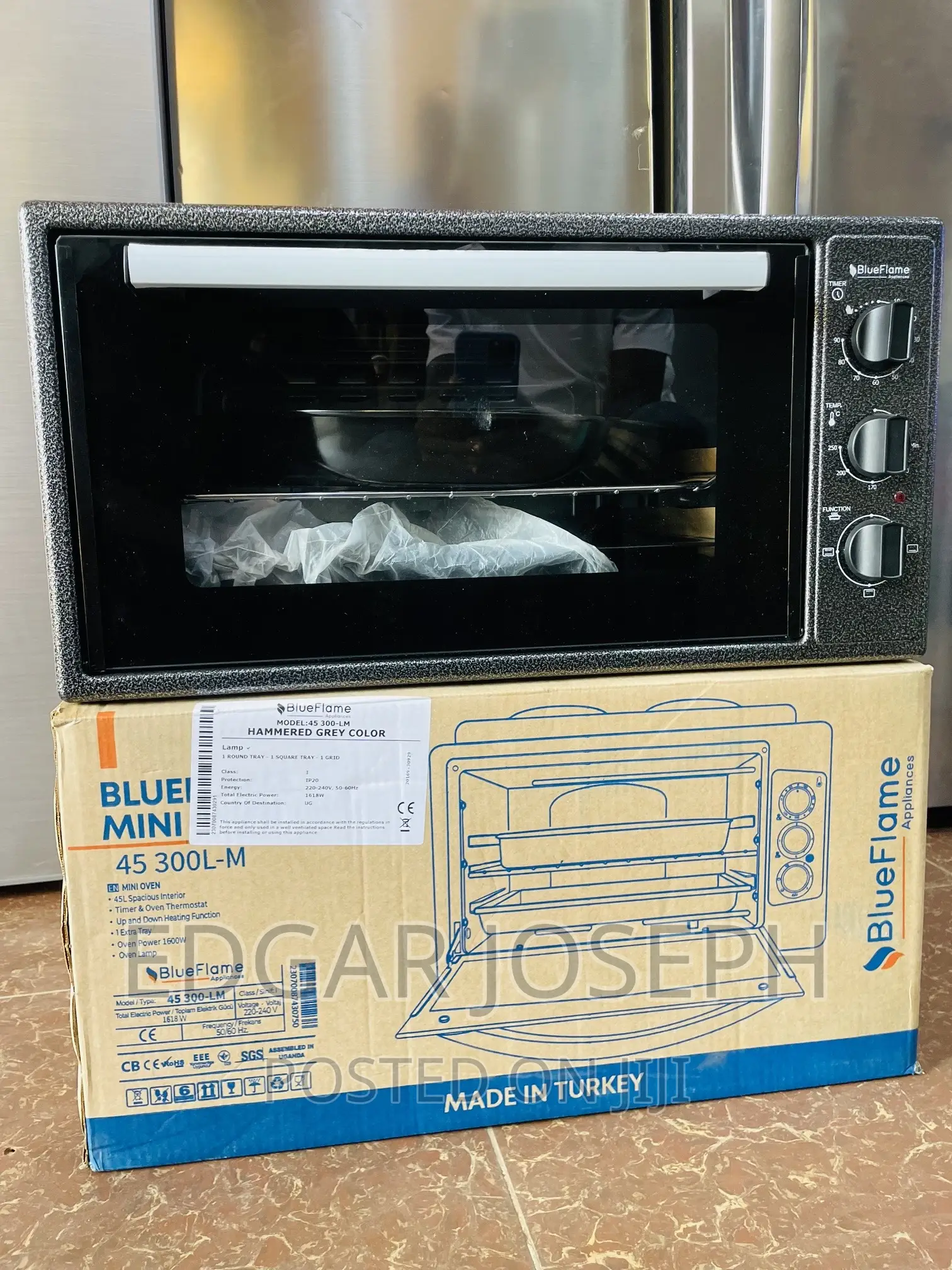 Blue Flame Mini Oven. 45L