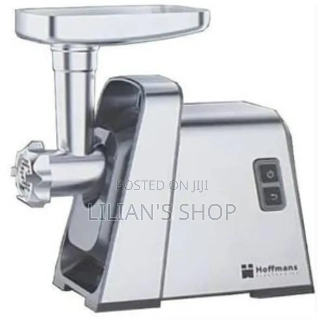 Hoffmans Electric Meat Grinder Mincer Machine -Sliver
