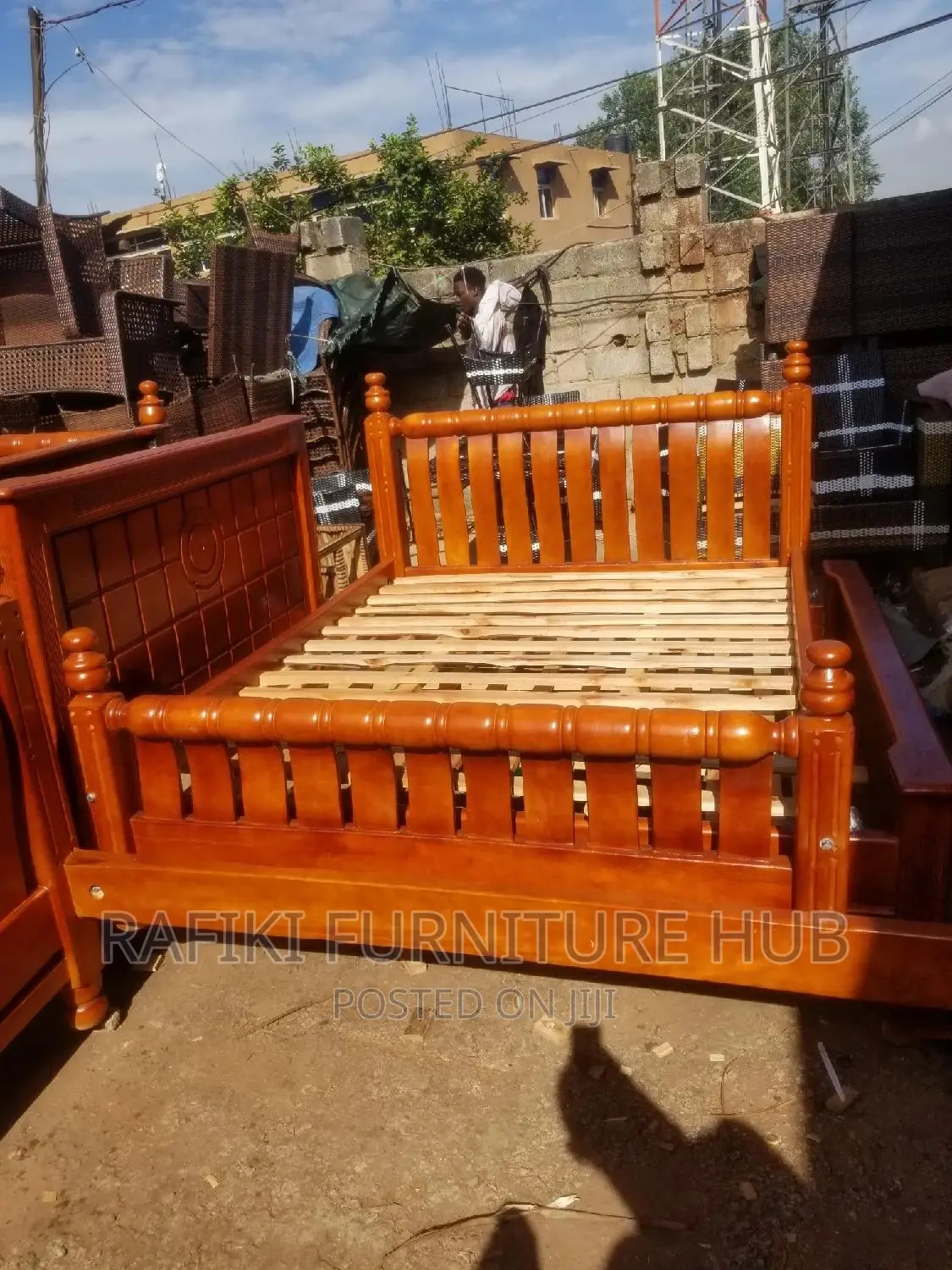 German Bed / 5by6 Bed / Wooden Bed / Good / Best Furniture