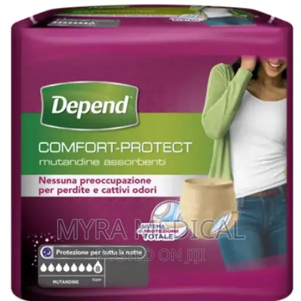 Depend- Adult Diaper Pants-10pcs
