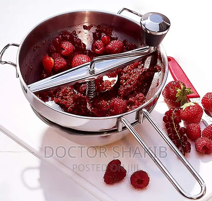 Exceptional Stainless Steel Tomato Grinder