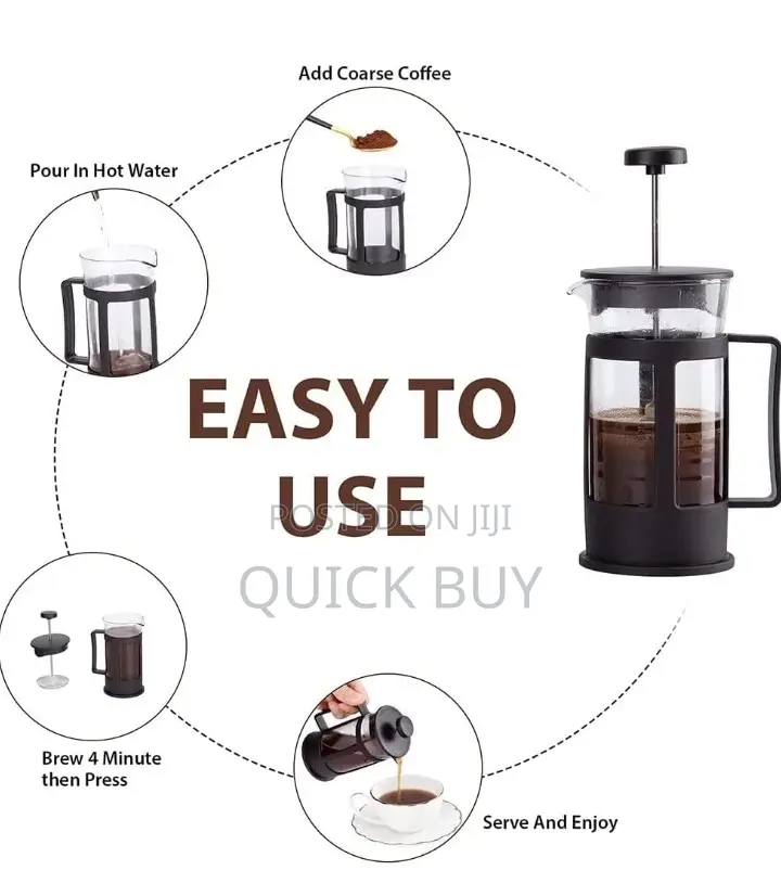 Stainless Steel French Coffee Press