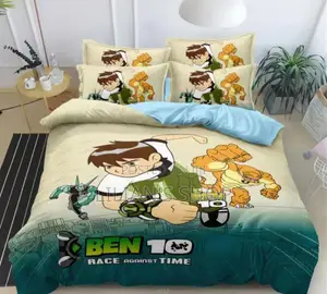 Kids Boys Cartoon Character Duvets-3pcs