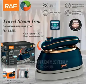 2 in 1 RAF Portable Travel Steam Iron
