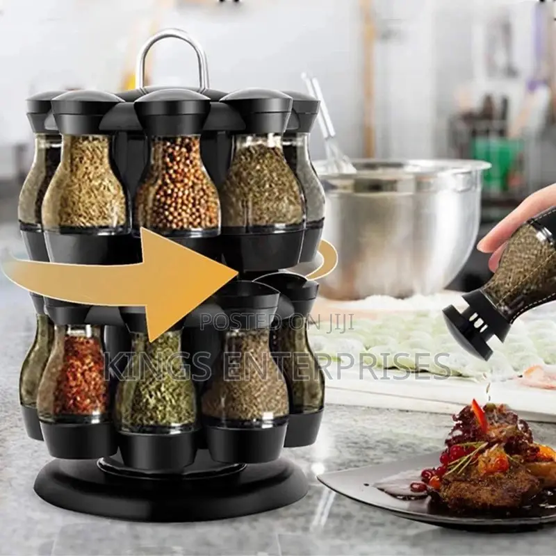 Rotating Spice Rack