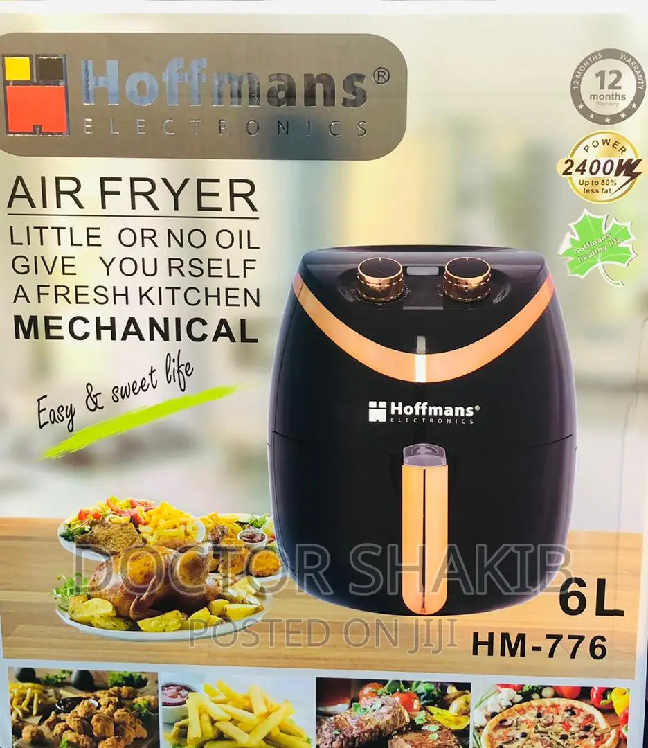 HM-776 Electronic Air Fryer (6L)