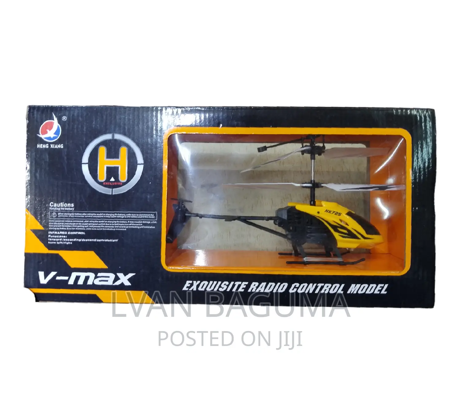 V- Max Hx725 Flying Helicopter Toy for Kids - Remote Control