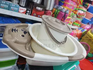 Plastic Baby Basin Set (3 Items)