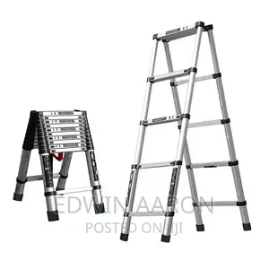 Aluminum Telescopic Extension Ladder 5.1ft